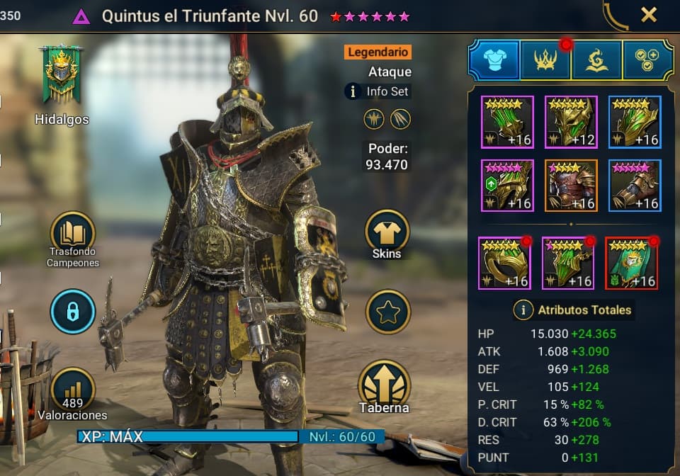 Equipo de Quintus