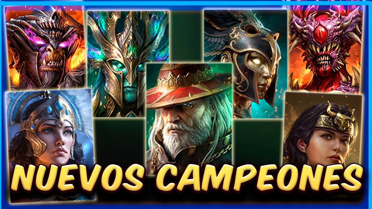 ¡Llegan muchos nuevos campeones!