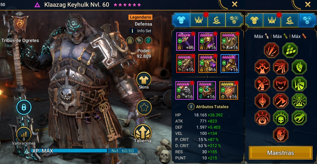 Equipo de Klaazag